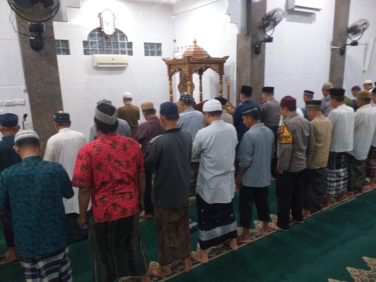 Subuh Keliling dan Sapa Jamaah, Polres Singkawang Hadir Lebih Dekat dengan Masyarakat