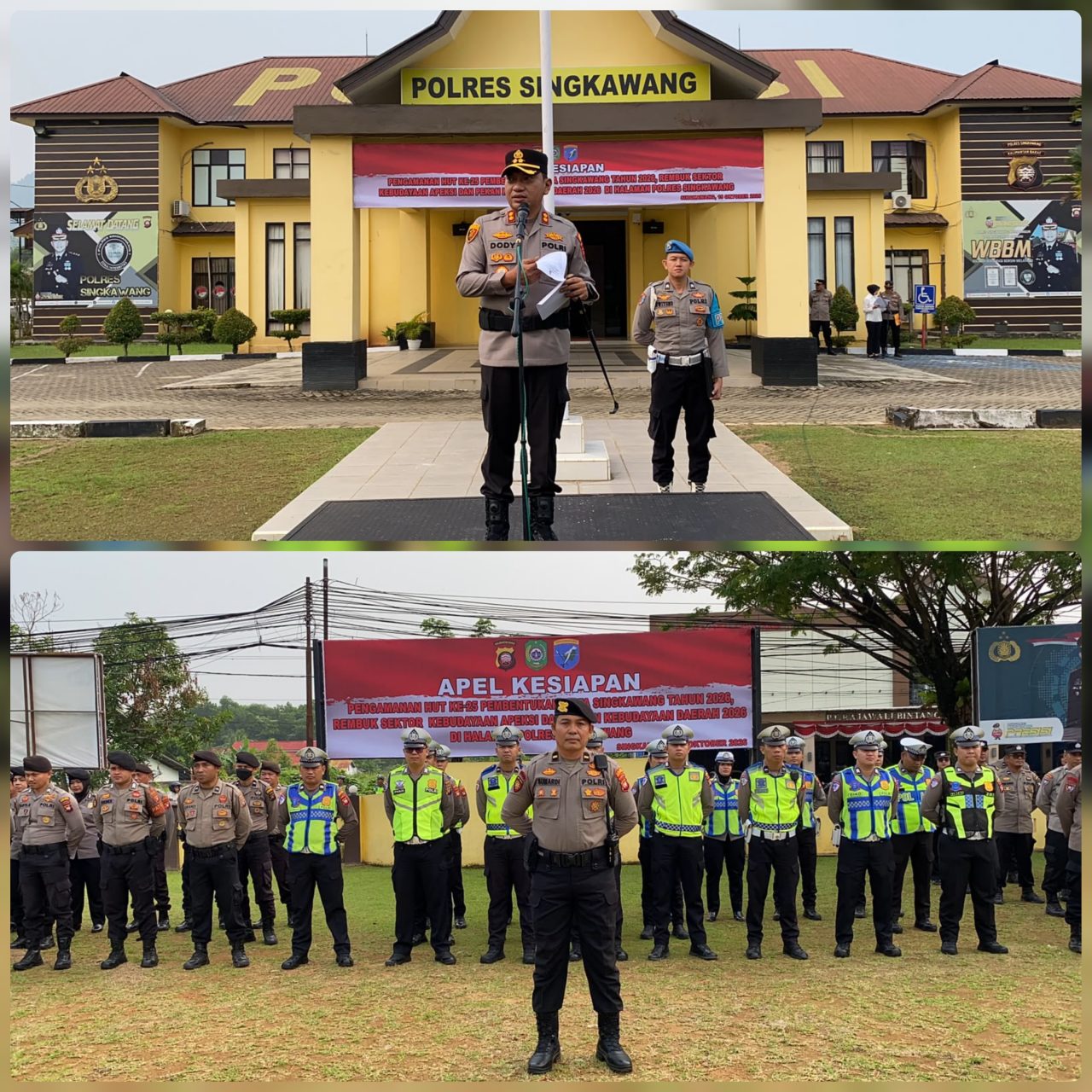 Polres Singkawang Siap Amankan Pesta Budaya, Wujudkan Perayaan HUT ke-25 Pemkot yang Aman dan Nyaman