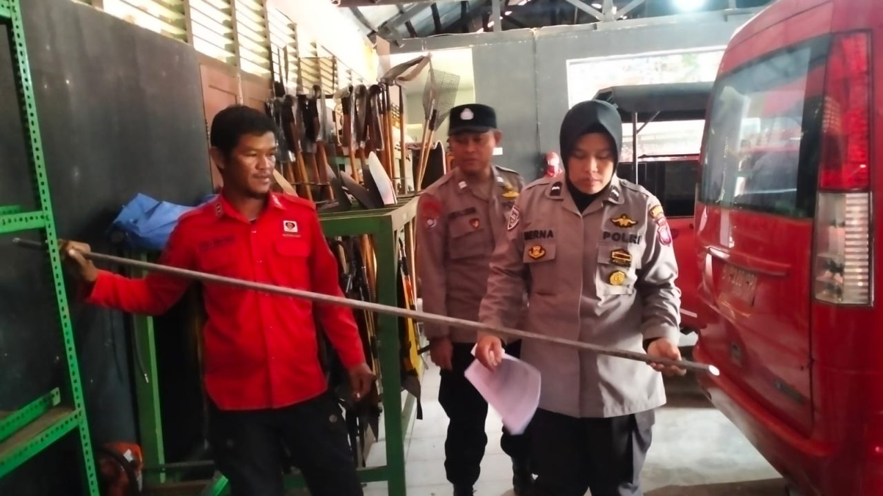 Satbinmas Polres Singkawang Sambangi Manggala Agni, Perkuat Sinergi Cegah Karhutla