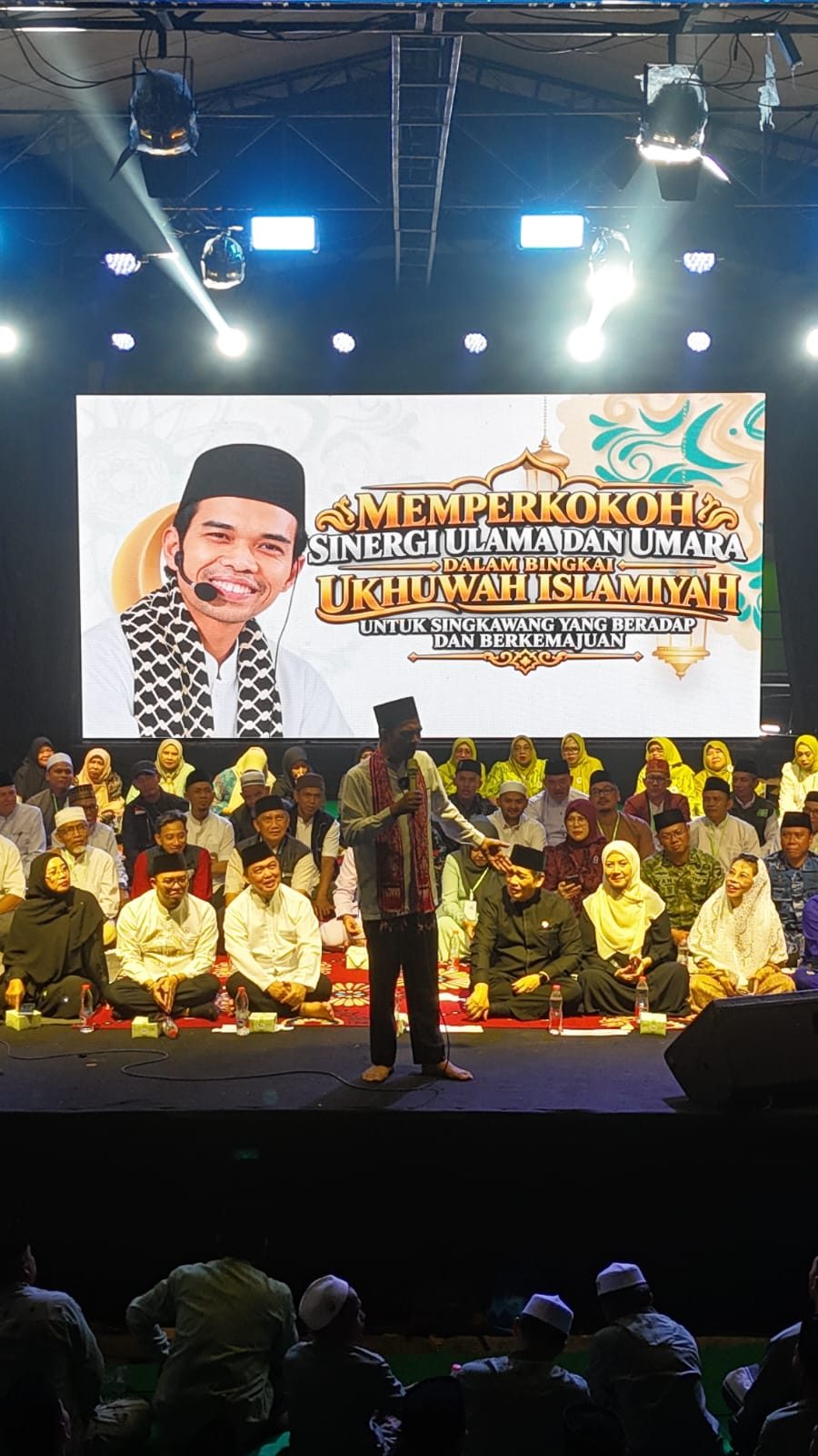 Tablig Akbar Ustadz Abdul Somad Hadirkan Ribuan Jamaah, Polres Singkawang Pastikan Kegiatan Berlangsung Aman