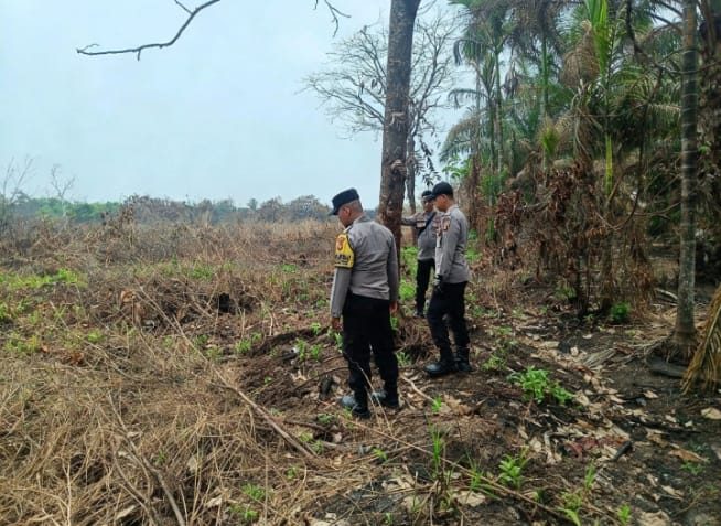 Tak ditemukan Asap dan Titik Api,Patroli karhutla di Singkawang Utara gencar diLaksanakan.