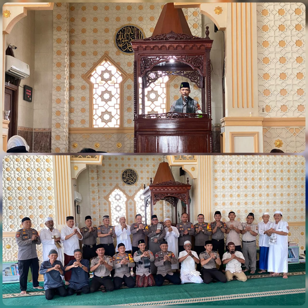 Jumat Keliling, Polres Singkawang Hadir Dekat dengan Masyarakat, Pererat Silaturahmi Jaga Kamtibmas